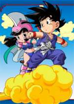 La historia de Dragon Ball explica la vida de Son Goku, un niño con cola de mono basado en la leyenda china Viaje al oeste, y narra su vida y aventuras desde su infancia hasta que llega a ser abuelo. A lo largo de su vida, Son Goku lucha en muchas batallas y se convierte en el luchador de artes marciales más fuerte del universo. No está solo: hay un sinnúmero de héroes y villanos que proporcionan el conflicto que conduce la historia.